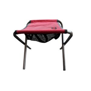 Grand Trunk Folding Camp Stool Red Black Portable Lightweight Outdoor Chair Bag